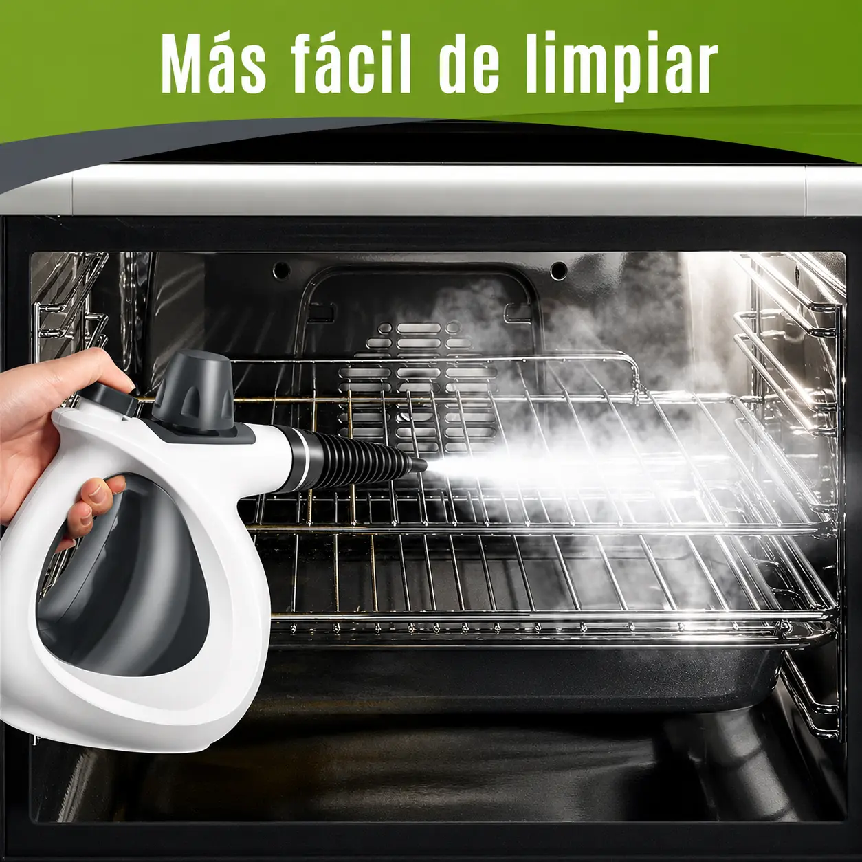 Limpiador a vapor portátil con depósito de 350 ml — imagen 7